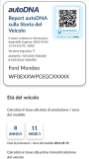 Esempio di Report autoDNA sulla Storia del Veicolo - miniatura