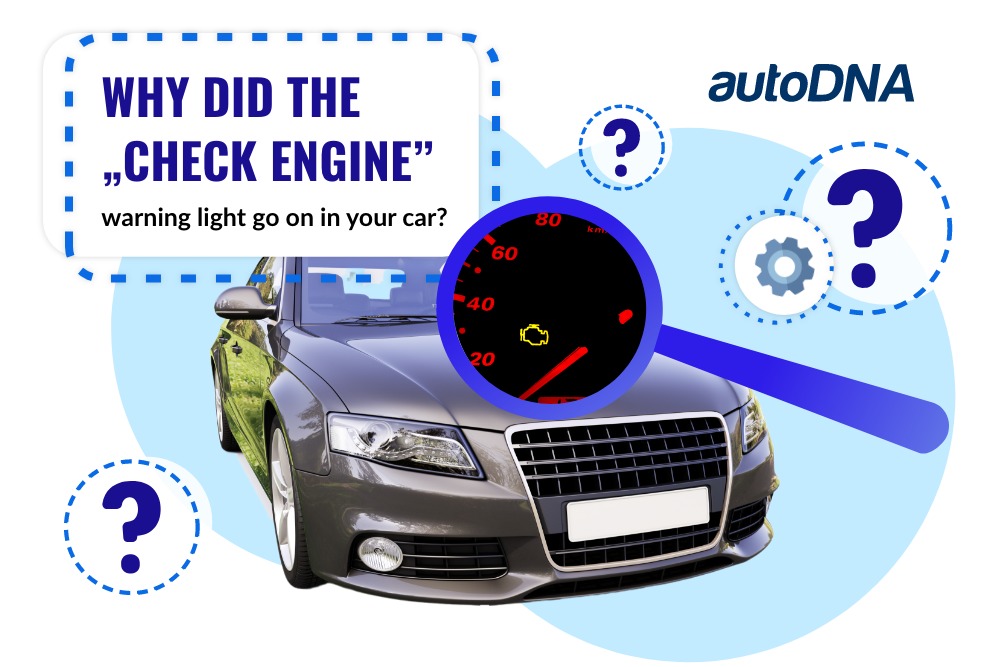 Why did the “check engine” warning light go on in your car? Check Engine—Main Image