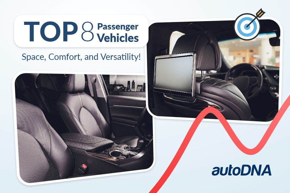 Top 8 Passenger Vehicles: Space, Comfort, and Versatility! TOP 8 Passenger Vehicles