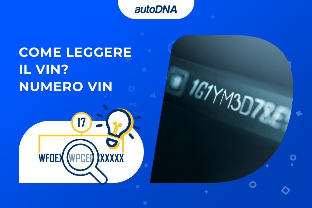 Come leggere il VIN? Come leggere il VIN