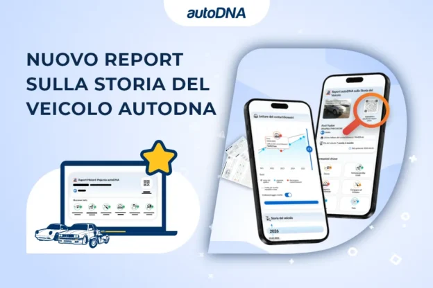 Nuovo report sulla storia del veicolo autoDNA